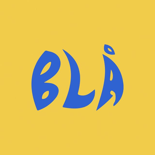 Blå image